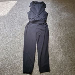Charlotte Russe Sleeveless Black Jumpsuit